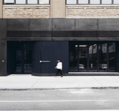 Facciata dell'ufficio di Squarespace a New York